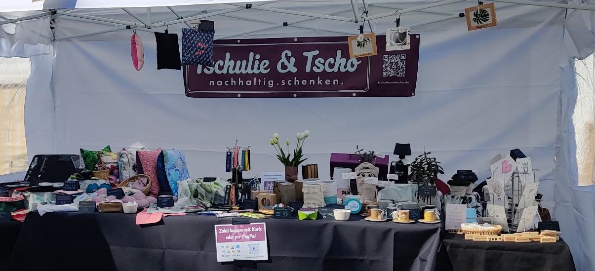 Verkaufsstand Tschulie&Tscho